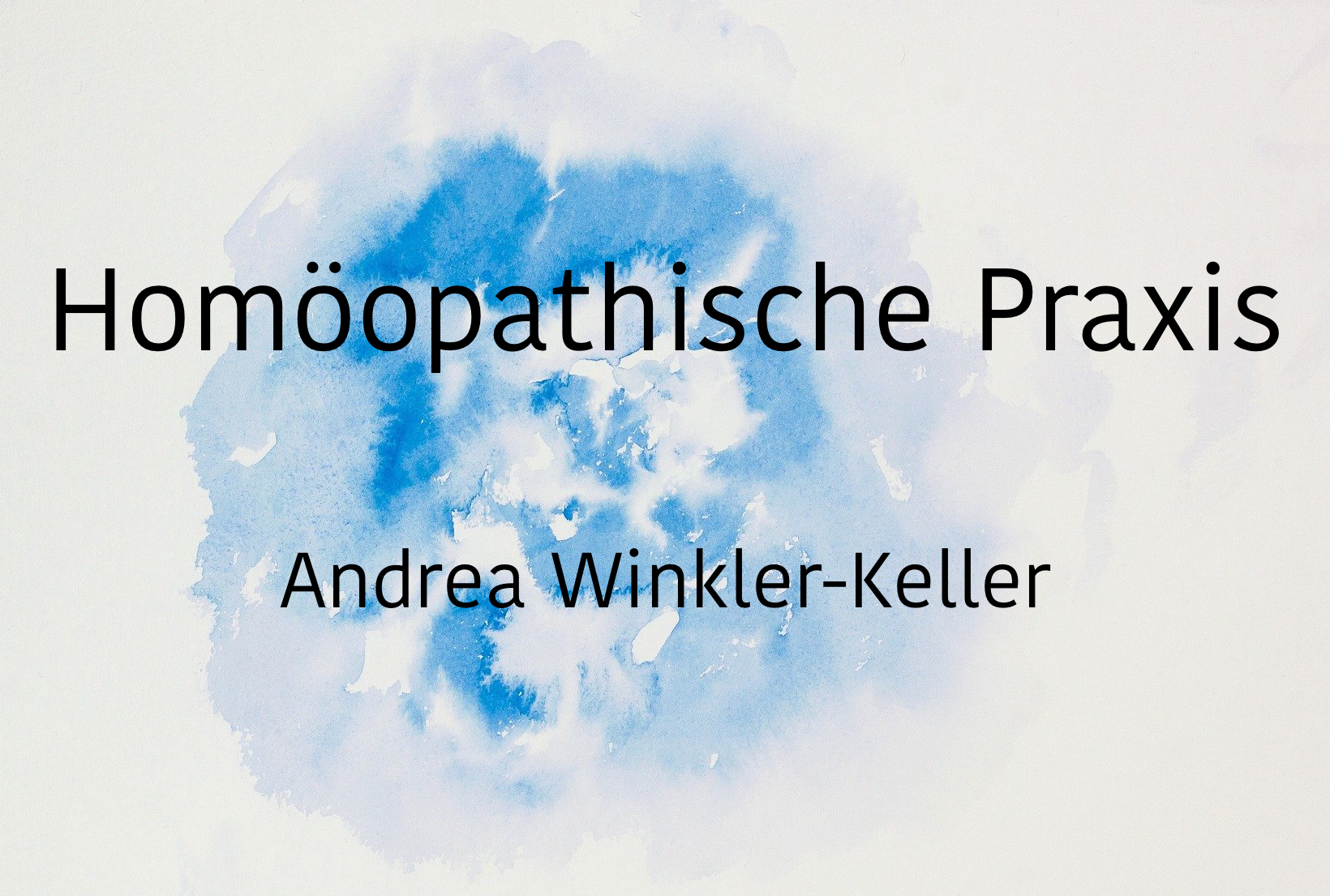 Homöopathie in Berlin: Andrea Winkler-Keller